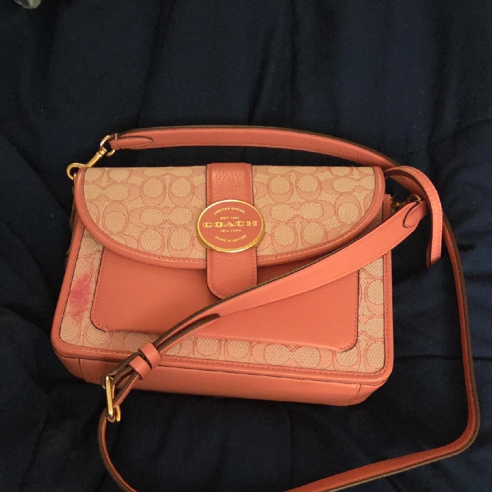 Coach Pink Crossbody Bag